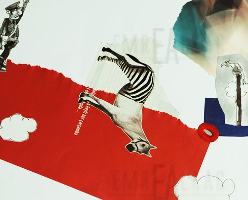 collage artwork emre alkaç