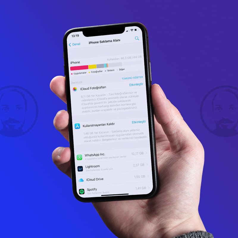iphone hafıza doldu problemi