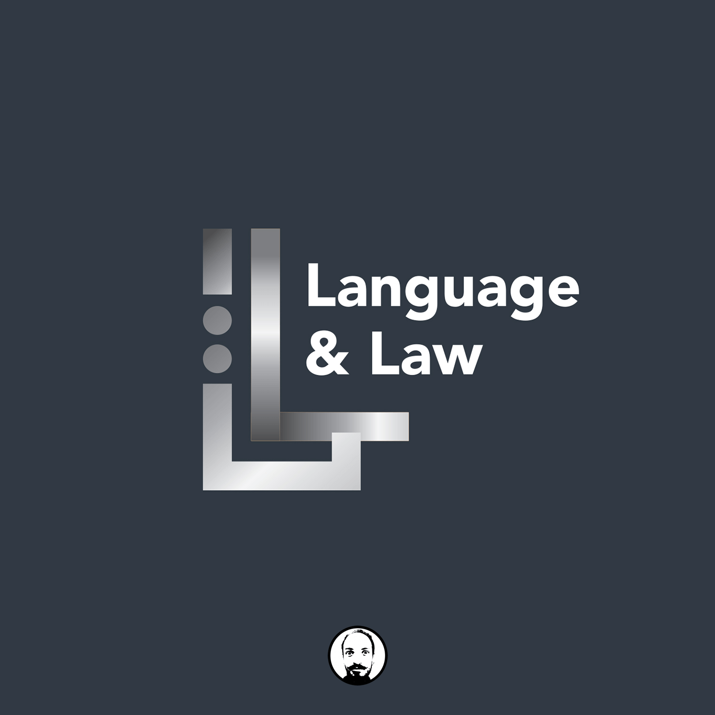 language and law logo design